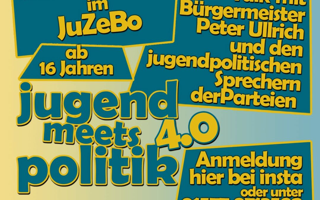 Jugend meets Politik 4.0