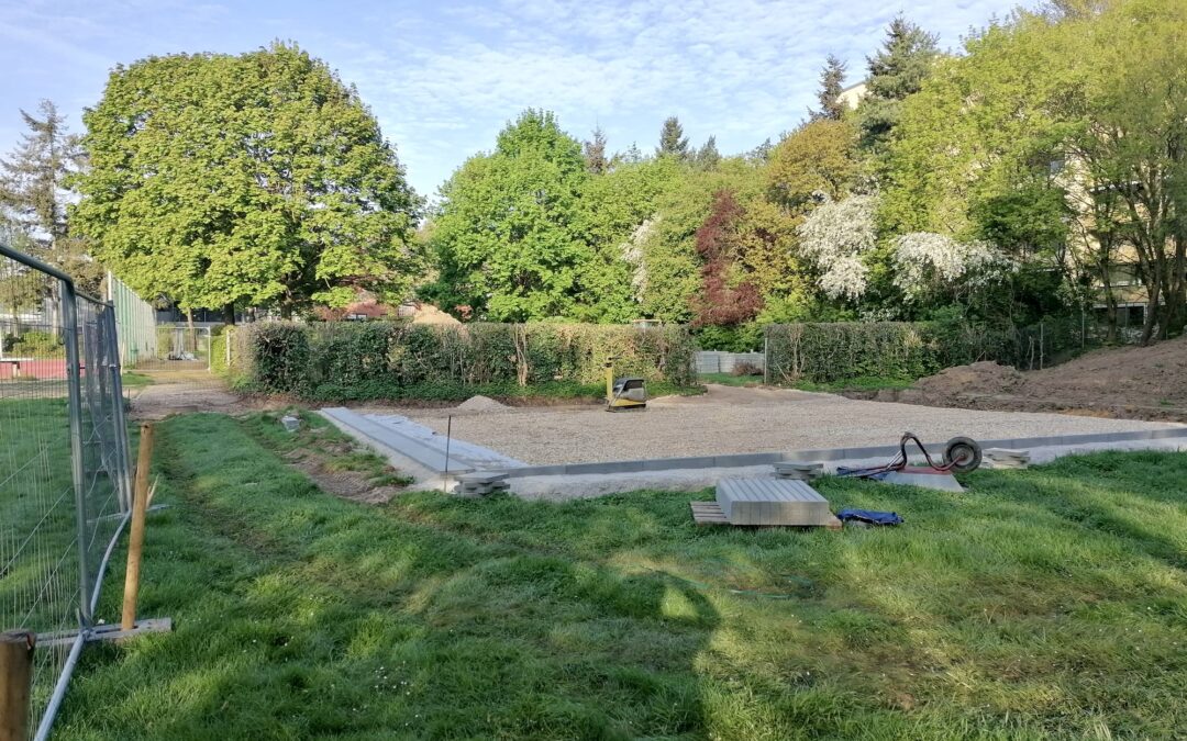 Neue Calisthenics-Anlage am Gummiplatz